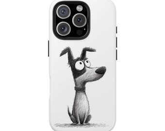 Cartoon Hundemuster Handyhülle, Schutzhülle für Hunde Katzen
