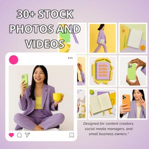 Bright Business Stock Photos & Videos: Social Media Content (Digital Download)
