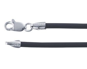 Rubber Cord Necklace