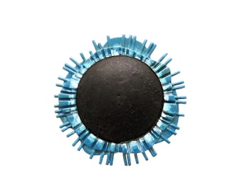 Sterling Silver Solar Eclipse Pin