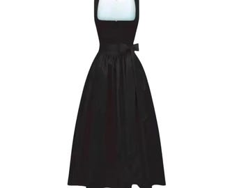 Brown Velvet Dirndl Dress for Women | Luxury Bavarian Oktoberfest German Traditional Dirndl