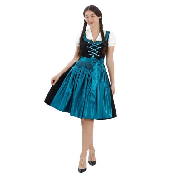 knee length dresses for ladies Kruger Midi Dirndl