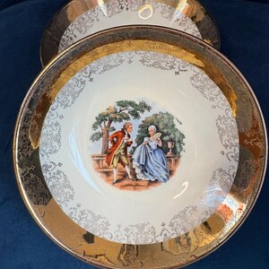 Sabin Crest-O-Gold Bowls, Set of 4