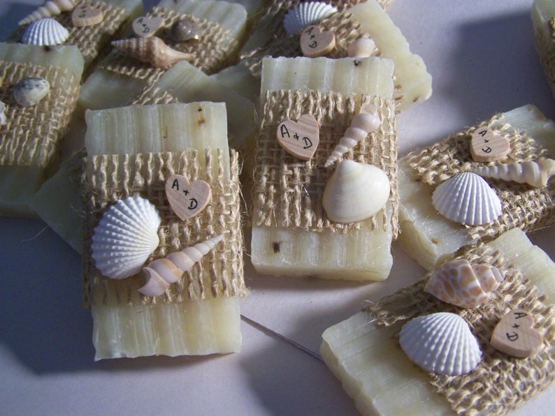 Mini Heart Soaps IVORY Wedding Party Favours Anniversary Birthday Home Decor