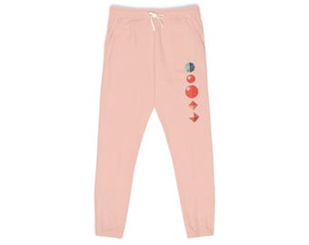 Pantalones deportivos unisex de polar: pantalones de algodón de corte relajado