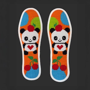 Beautiful Hand-stitched Artisan insoles - Cushioned Insoles for Foot Pain Relief - Breathable Footbed for Shoes, Boots and Sneakers