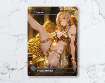 Treasure Token | Custom Waifu Fanart Card (LUX)