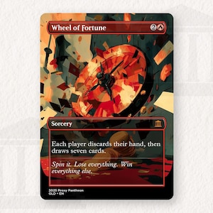 Wheel of Fortune Mtg - Etsy Canada