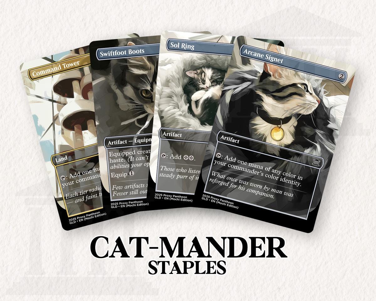猫のmtgプレイマット - Etsy 日本