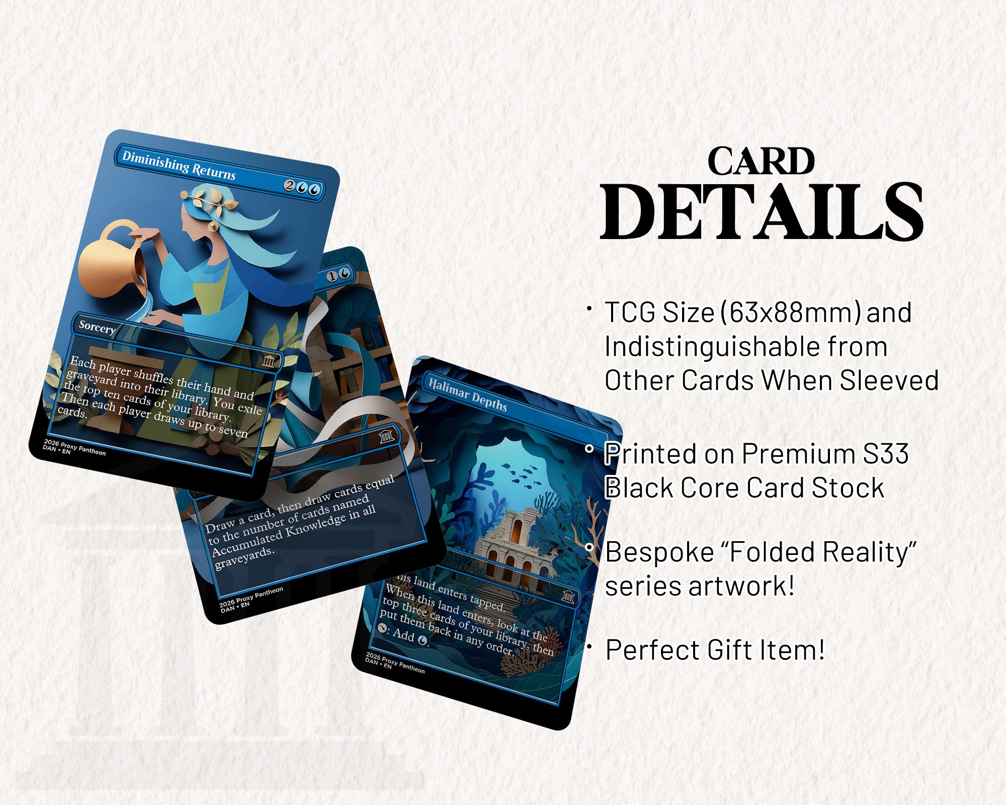 Dandan, Forgetful Fish | Proxy Deck | 108 Playtest Cards - Etsy