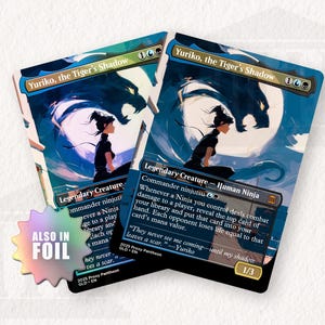 Yuriko, the Tiger’s Shadow | Foil Proxy Card