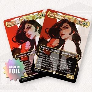 Tifa, Martial Artist | Foil Proxy Card