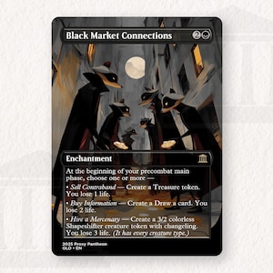 Black Market Connections | Proxy Card
