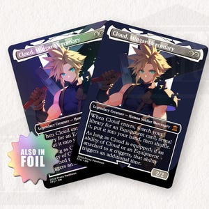 Cloud, Midgar Mercenary | Foil Proxy Card