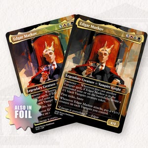 Edgar Markov | Foil Proxy Card