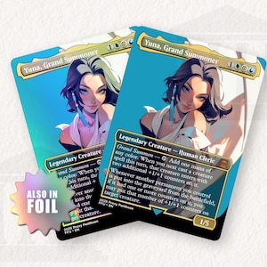 Yuna, Grand Summoner | Foil Proxy Card