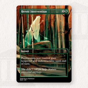 Heroic Intervention | Proxy Card