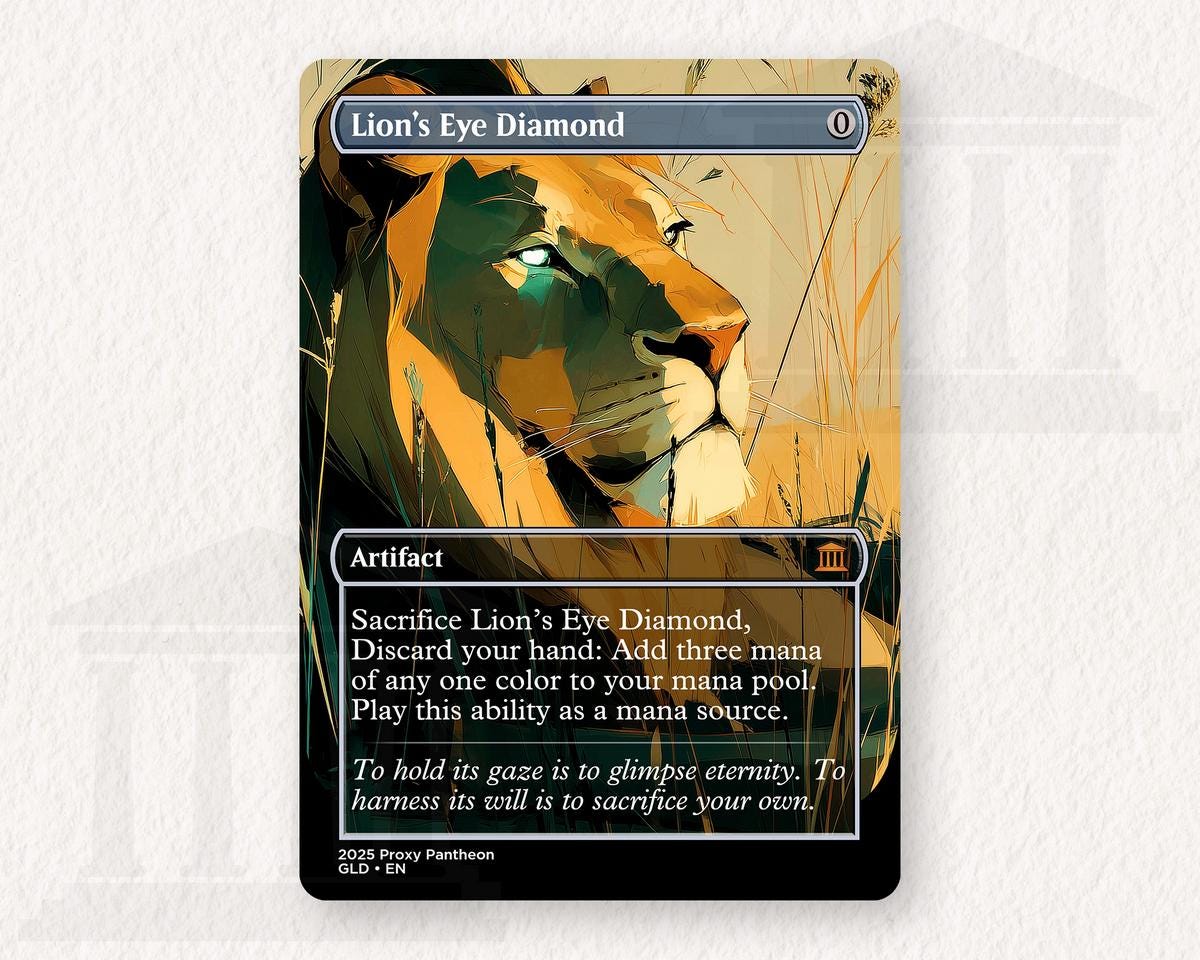 Lions Eye Diamond Mtg - Etsy