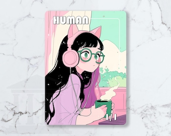 Human (1/1) White Token | Custom Fanart Card