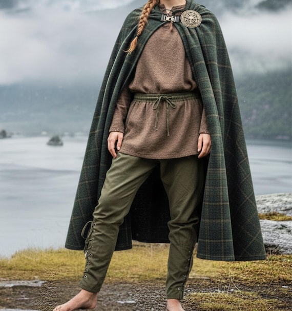Unisex Linen Renaissance  Pants, Viking Medieval LARP Costume