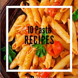 Libro electrónico de recetas de pasta italiana: 10 recetas auténticas con un toque de historia / Cocina italiana rústica (PDF) / Descarga digital instantánea