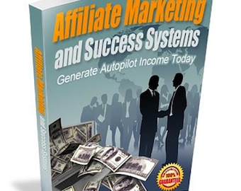 E-book over affiliatemarketing en successystemen | Digitale pdf-download | Leer hoe je online inkomstenstromen opbouwt