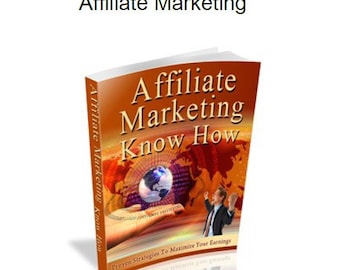 E-book met knowhow over partnermarketing | Digitale pdf-download | Leer bewezen online bedrijfs- en inkomstenstrategieën