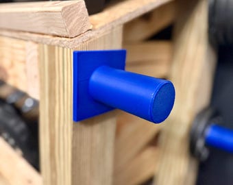 Premium Weight Plate Pipe Sleeve Adapter | Precision Friction-Fit Plate Holder | Heavy-Duty Home Gym Storage Upgrade