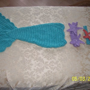 Digital Pattern PDF, Crochet baby mermaid pattern, baby mermaid outfit pattern, baby mermaid costume, mermaid crochet tail pattern image 7