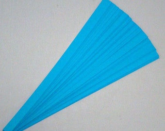 Lucky Stars Paper Strips : Blue (50 or 100 strips)