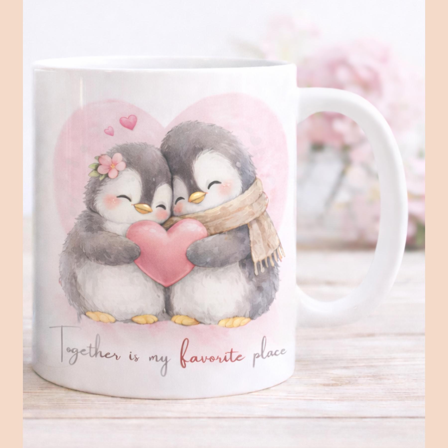 Pinguin Schlüsselanhänger/Taschenanhänger, 3D gedruckt, Einzigartiges Geschenk, Schwarz, Weiß