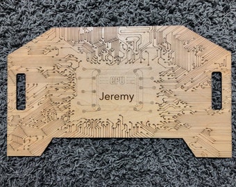 Laser-Engraved Wood Lap Desk, Lap Board