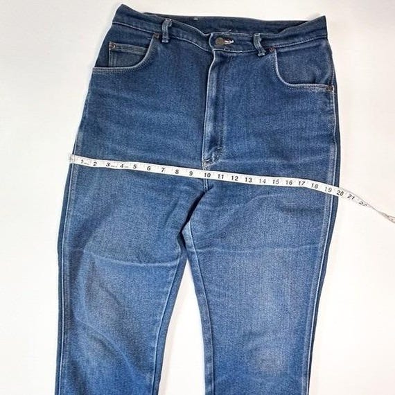 Vintage Lee's Super Worn High Waist Size 30 - image 6