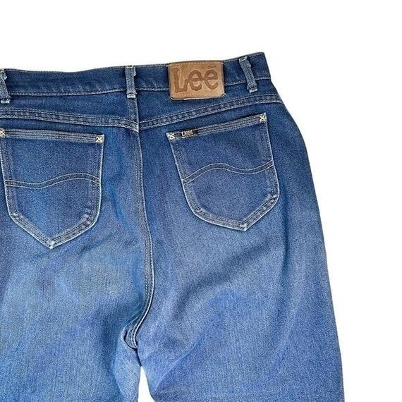 Vintage Lee's Super Worn High Waist Size 30 - image 8