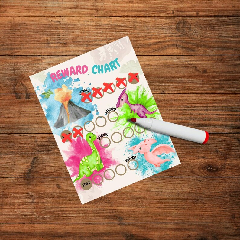 Reward Chart Bundle for Girls – Responsibility & Chore Charts ...