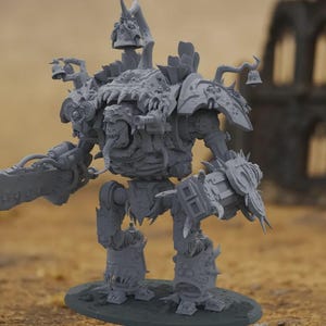 Plague-Forged War Titan – Corrupted Knight Mech Kit