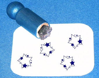 Little Stars Rubber Stamp Small Stars Stamp Scattered Stars Mini Stamp Teacher Reward Stamp for Homework Journaling Stamp Star Peg Stamp