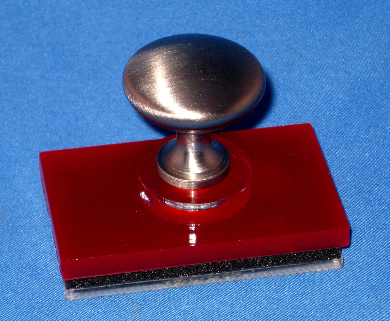 Custom Craftsman Style Monogram Stamp Handle Address Stamp Etsy