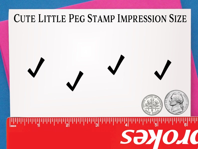 Little Check Mark Math Checkmark Stamp, Little Check Mark Rubber Stamp, Check Mark Stamp, Tick ...