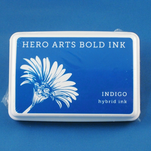 Blue Ink Pad, Stamp Pad, Hero Arts, Ranger, Archival Ink, Blue Stamp Pad, Made in USA, Cobalt, Aquamarine, Teal, Manganese, Simon Hurley