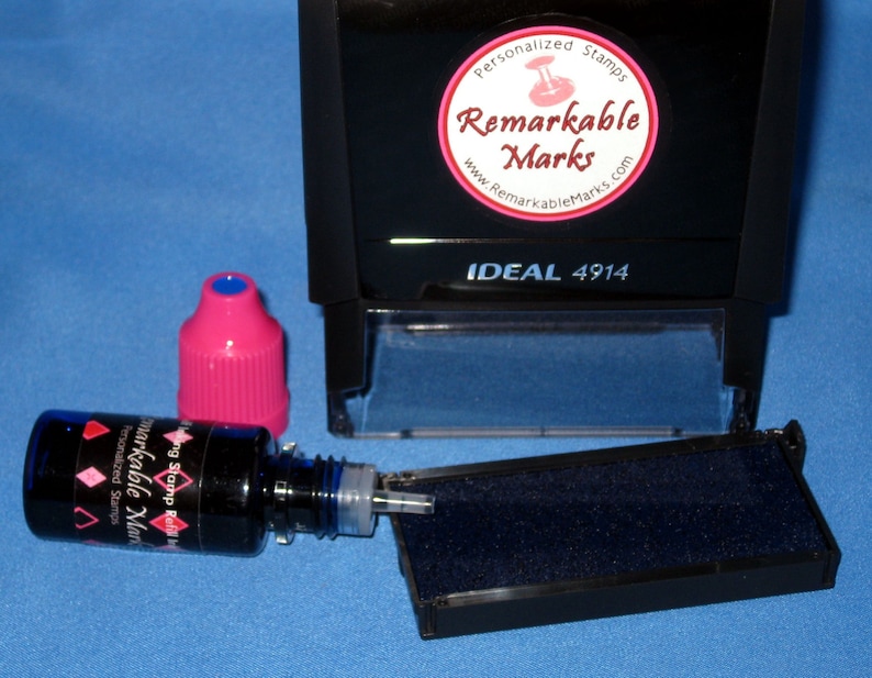 Selfinking Stamp Refill Refill Ink for Self Inking Stamps Etsy UK