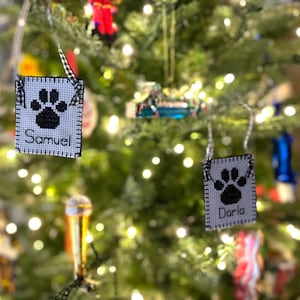 Cross-Stitch Pet Ornament