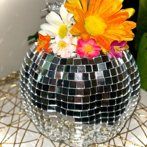 Floral Disco Ball