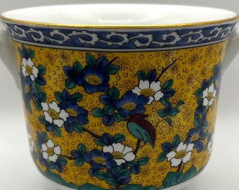 Vintage Kitamura Takashi Vintage Kutani Kosen Stoneware Vase