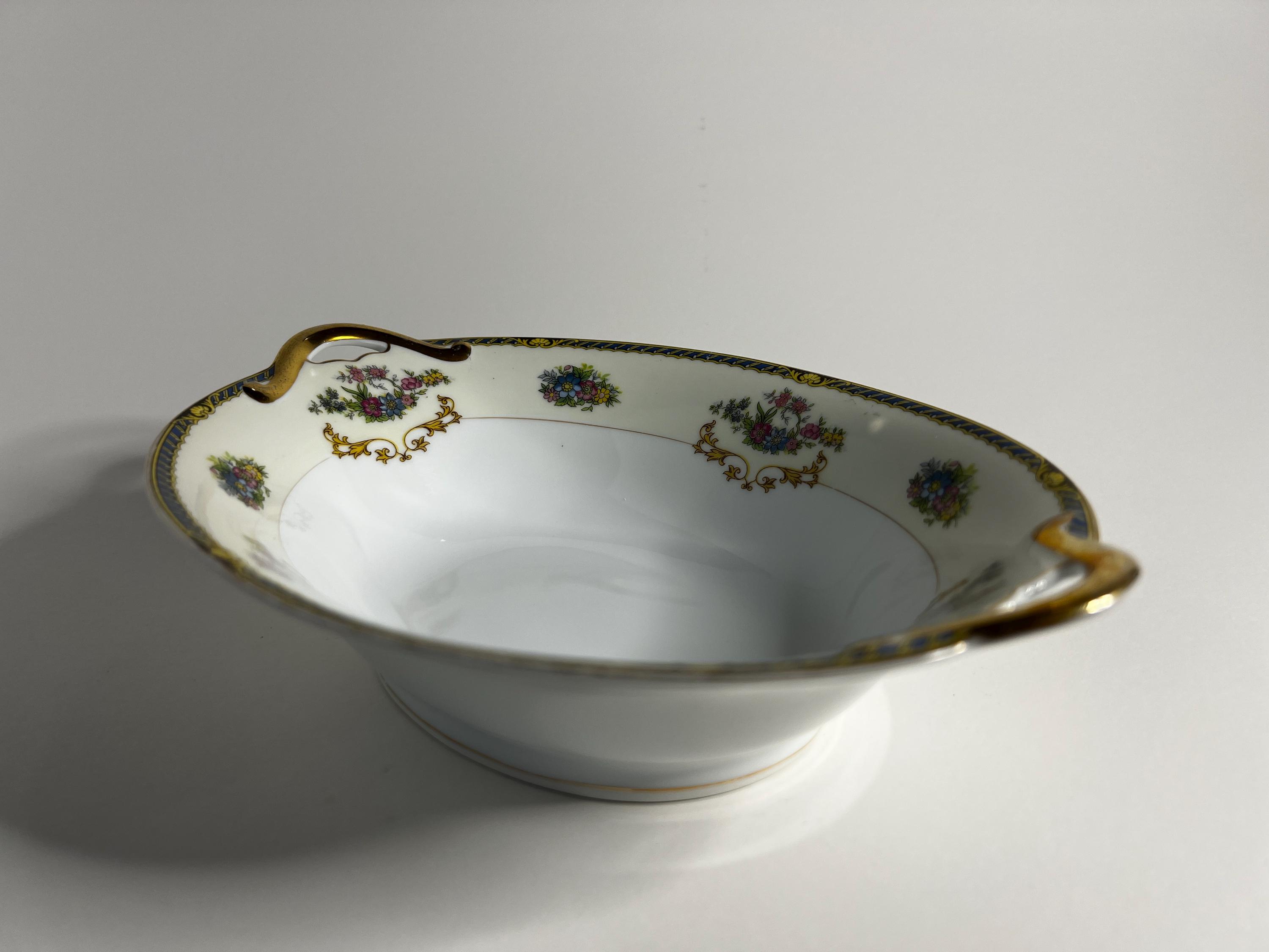 Blue Gold Noritake - Etsy