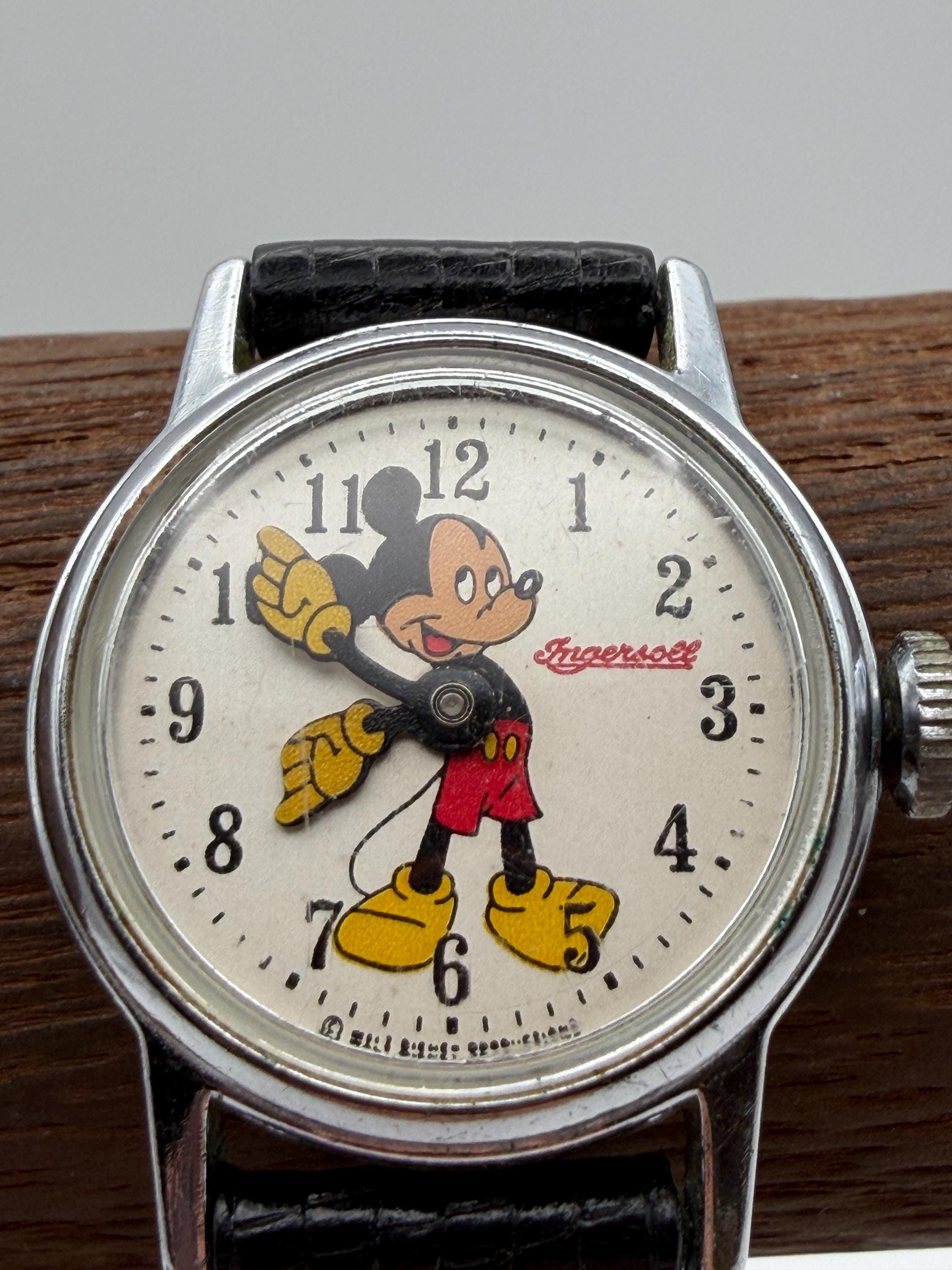 70s Mickey Mouse Watch - Etsy