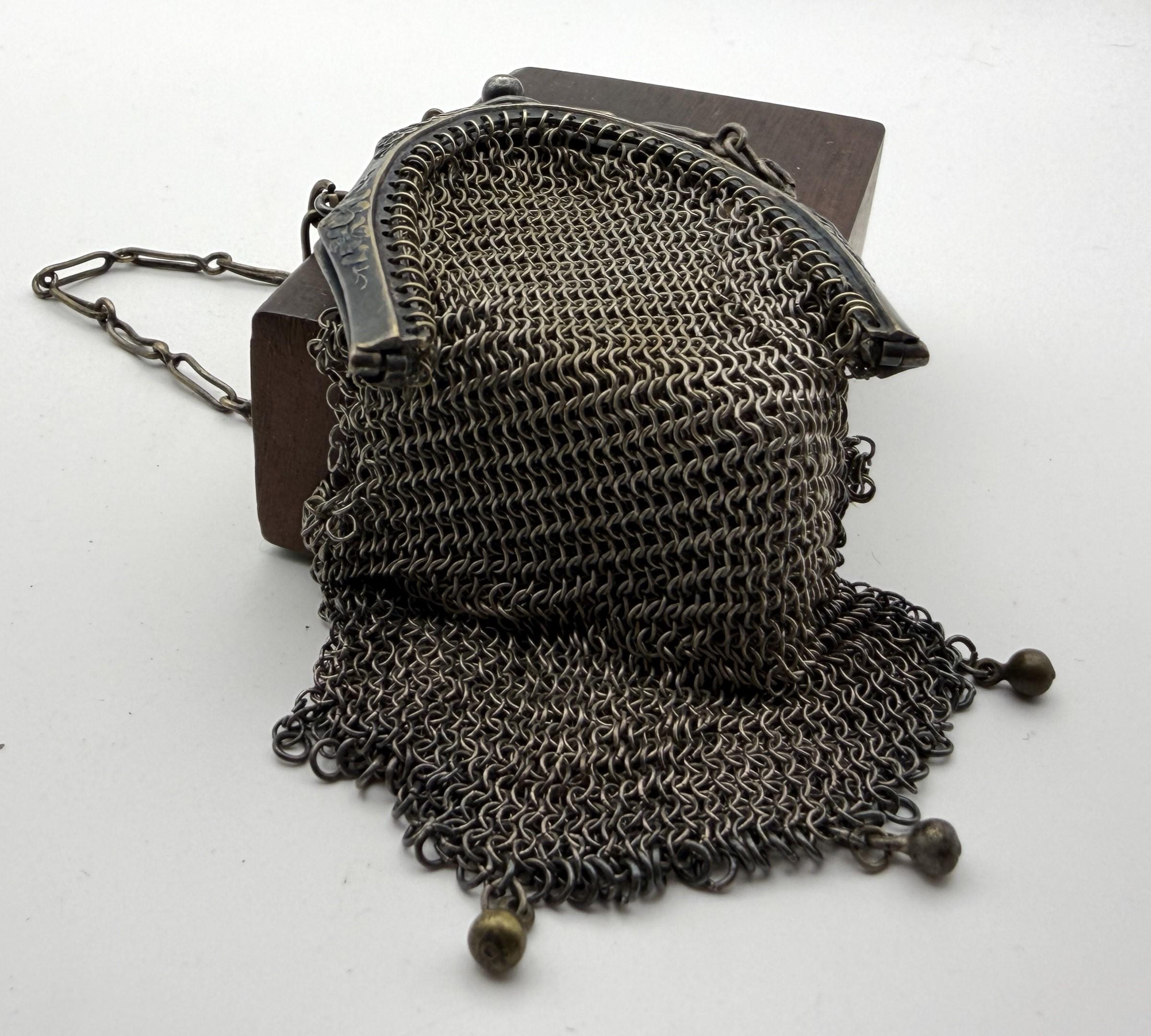 Antique mesh coin purse - Etsy 日本