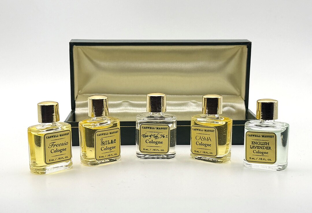 Vintage Caswell-massey Miniature Cologne Gift Set - Special 250th ...