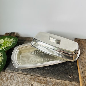 Fb Rogers Silver Butter Dish - Etsy