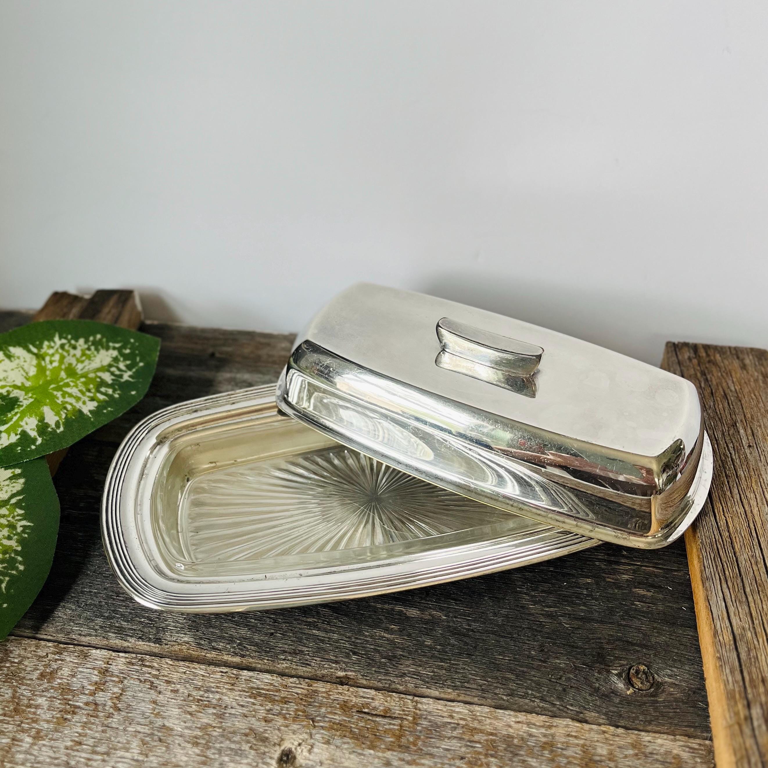Fb Rogers Silver Butter Dish - Etsy